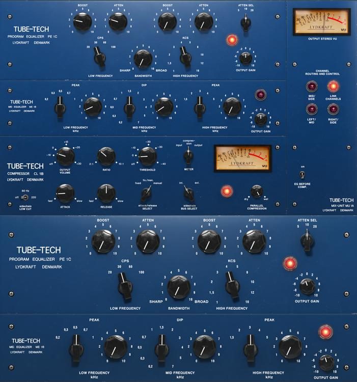 Tube-tech classic channel lineup