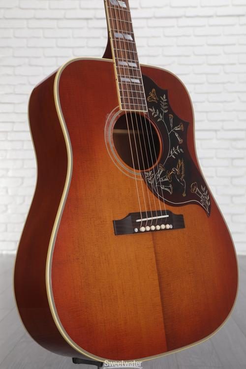 Gibson Acoustic 1960 Hummingbird Murphy Lab Light Aged Acoustic Guitar -  Cherry Sunburst