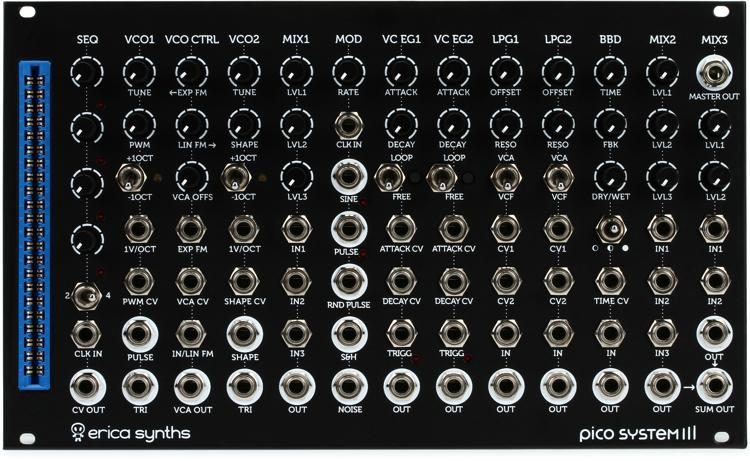 Erica Synths Pico System III Eurorack Synth Voice Module
