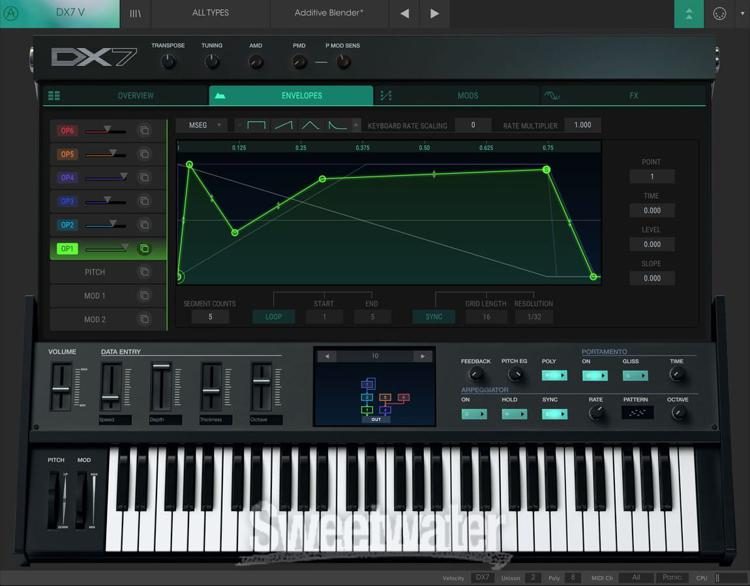 create dx7 patches ipad