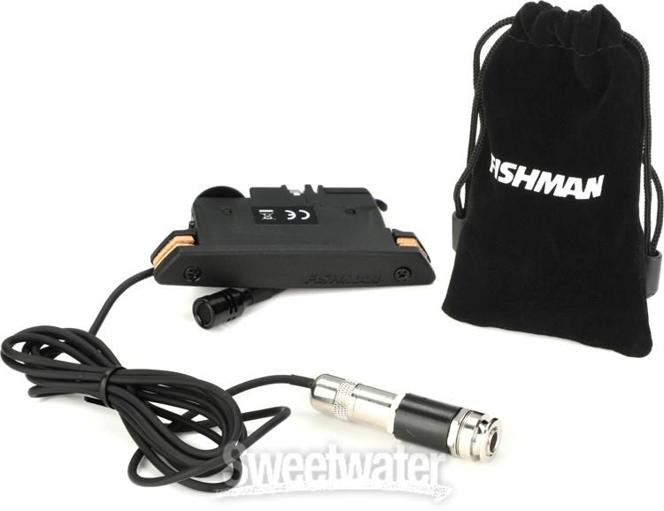 Fishman Rare Earth Magnetic Acoustic Soundhole HB Pickup with Mic