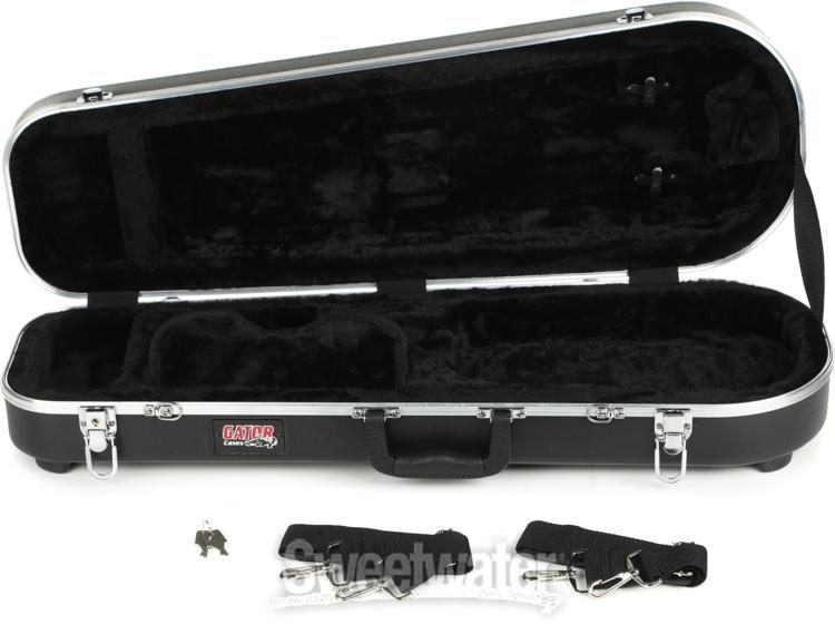 Gator Cases Deluxe ABS Full-Size Violin Case for 4/4-Size Violin 