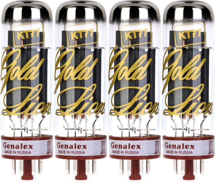 Genalex Gold Lion KT77 Power Tubes - Matched Quartet | Sweetwater