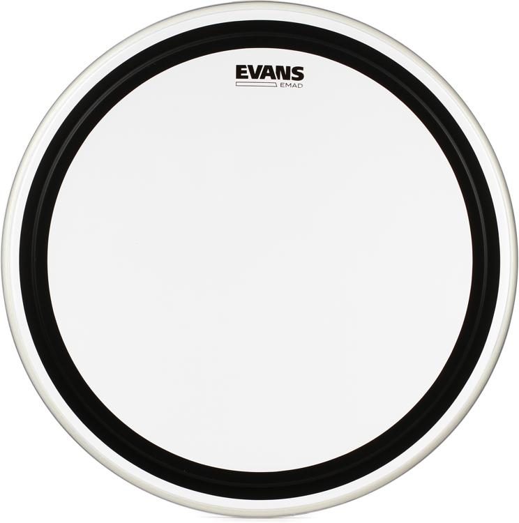 Evans EMAD Clear Bass Drum Batter Head 