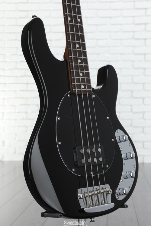 Sterling By Music Man StingRay RAY34 Bass Guitar - Black | Sweetwater
