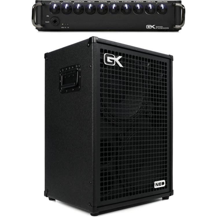 Gallien-Krueger Fusion S 800 and Neo IV 2 x 12-inch Cab Bundle