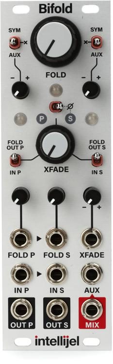 Intellijel Bifold Dual Channel Wavefolder for Audio/CV Eurorack Module