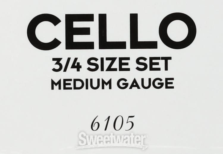 3/4 Super Sensitive Red Label 6145 Cello C String 