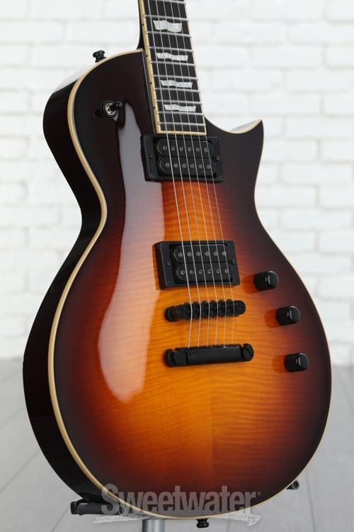 ESP E-II Eclipse Full Thickness Electric Guitar - Tobacco Sunburst 