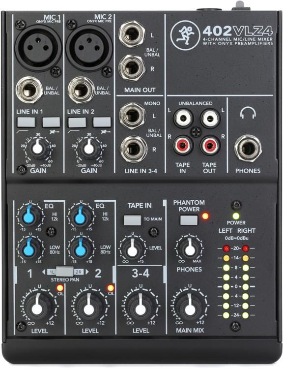 Mackie 402VLZ4 Mic/Line Mixer-gotinalmar.mx