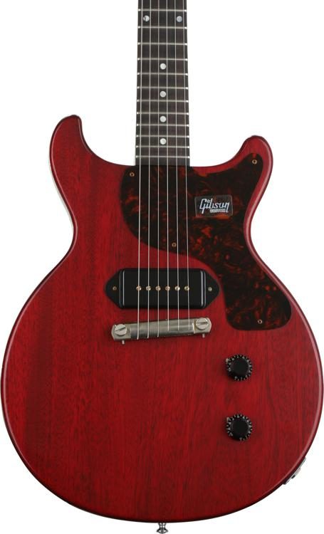 Gibson Custom 1958 Les Paul Junior Double Cut Reissue VOS - Cherry Red
