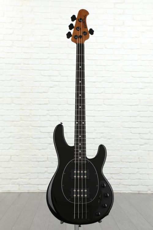 Ernie Ball Music Man StingRay Special HH Bass Guitar - Jet Black with Ebony  Fingerboard