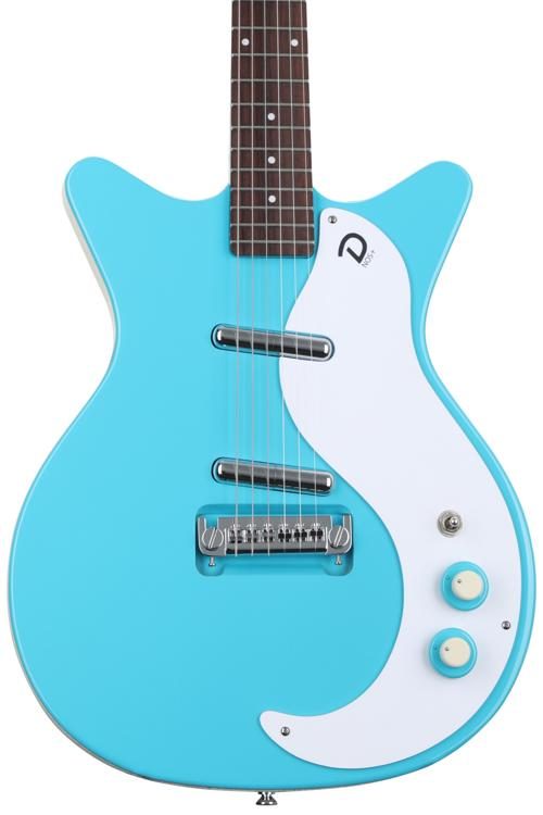 Danelectro '59M Electric Guitar - Baby Blue | Sweetwater