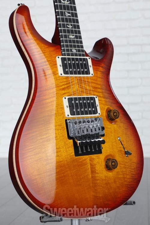 prs se custom 24 cherry sunburst