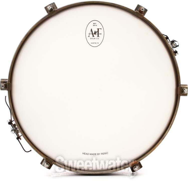 A&F Drum Company Rude Boy Snare Drum - 3 x 12 inch - Solid Oak 