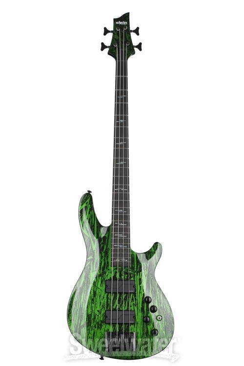 schecter silver mountain toxic venom bass