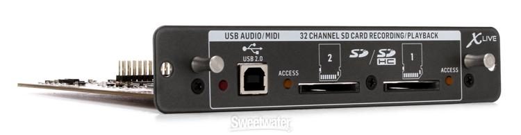 Behringer X32 Expansion Card for 32-channel card and USB | Sweetwater