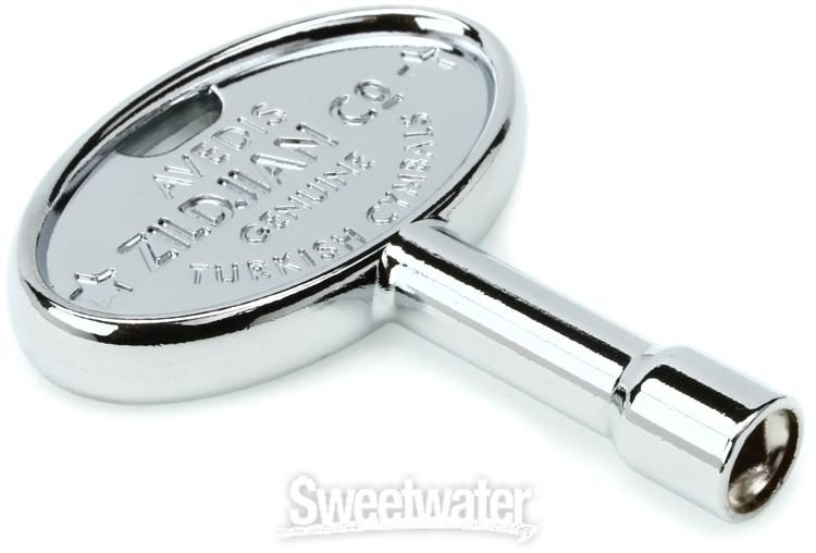 Zildjian Chrome Drum Key - with Zildjian Trademark | Sweetwater
