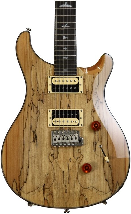 PRS SE Custom 24, Exclusive Finish - Spalted Maple, Natural