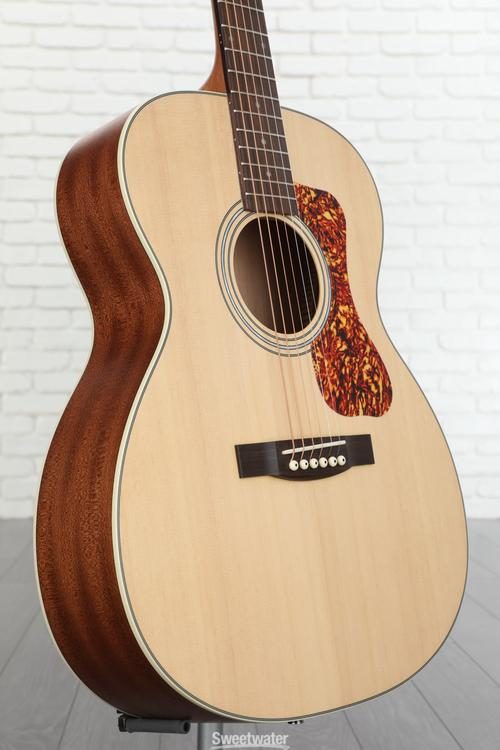 Guild OM-240E Acoustic-Electric Guitar - Natural