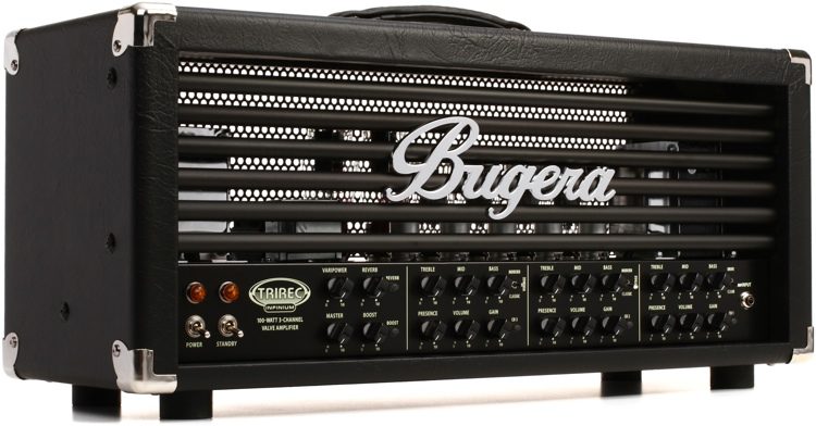 Bugera TriRec Infinium 100-watt 3-channel Tube Head