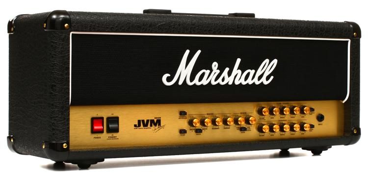 Marshall JVM205H 50-watt 2-channel Tube Head | Sweetwater