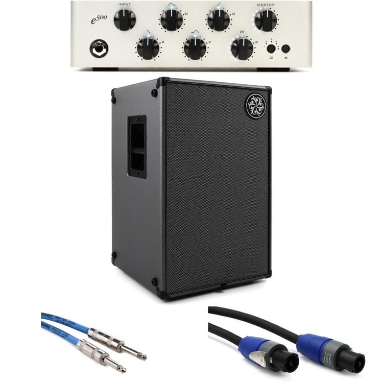 Darkglass Exponent 500 Bass Amplifier Head and 1000-watt 2x12