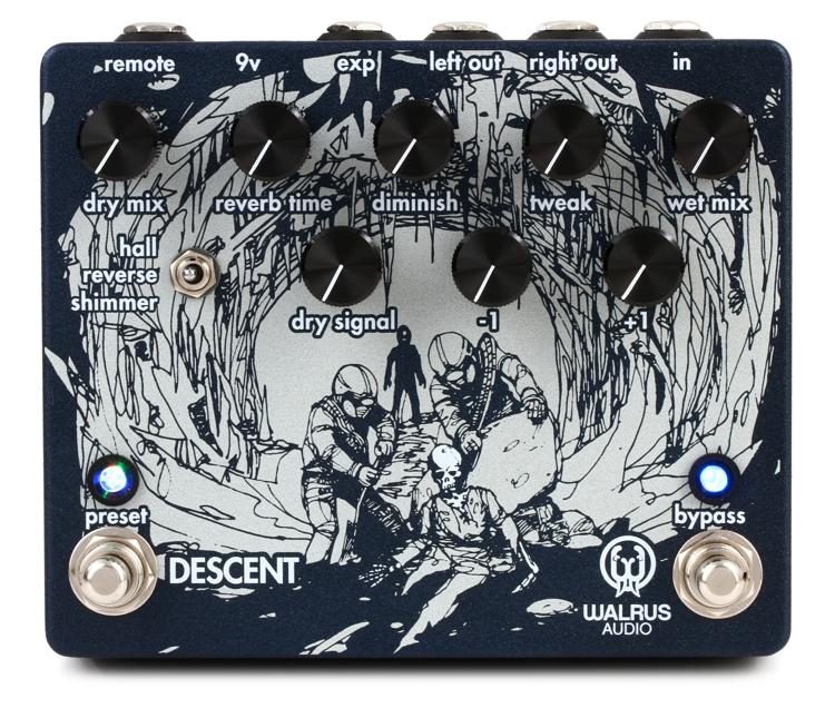 Walrus Audio Descent Reverb/Octave Machine Pedal | Sweetwater