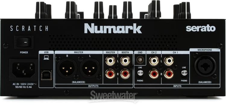 Numark Scratch 2-channel Scratch Mixer for Serato DJ Pro | Sweetwater