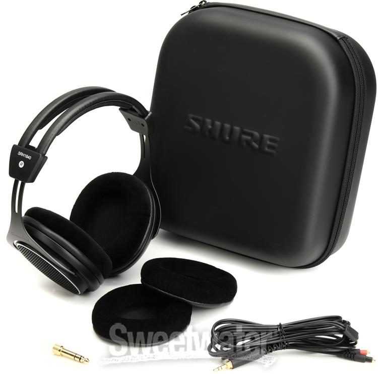 shure open back headphones