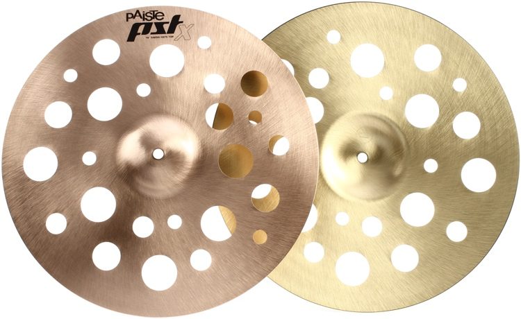 Paiste 16 inch PST X Swiss Hi-hat Cymbals | Sweetwater