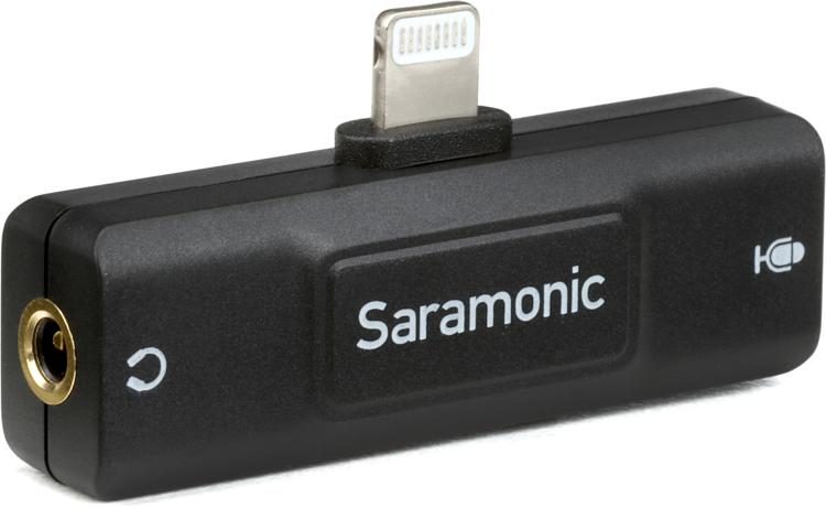 Saramonic SR-EA2D Lightning Mobile Audio Interface | Sweetwater