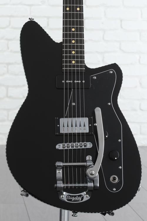 Reverend Rick Vito Soul Agent Electric Guitar - Midnight Black | Sweetwater