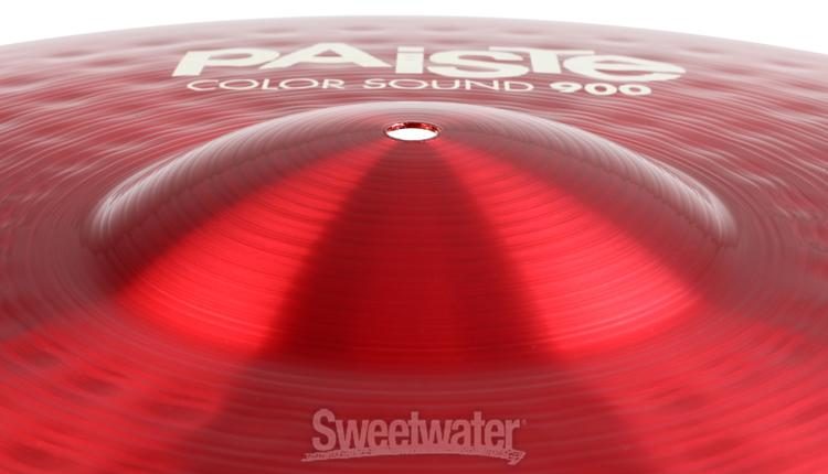 Paiste 22 inch Color Sound 900 Red Heavy Ride Cymbal | Sweetwater