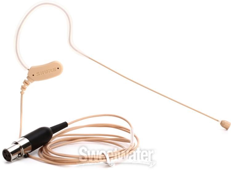 Caliber human resources cough Shure MX153T/O Omnidirectional Earset Microphone for Shure Wireless - Tan  Reviews | Sweetwater