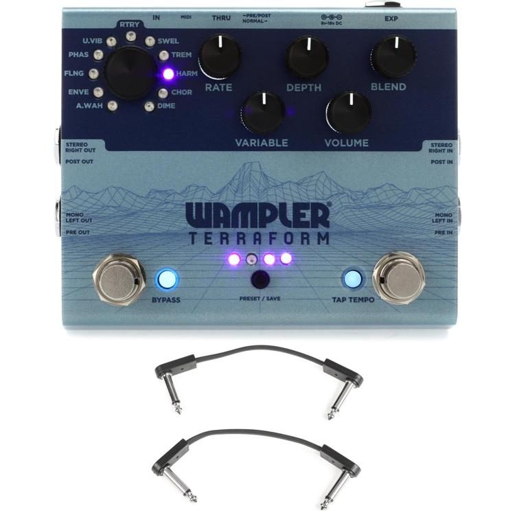 wampler terraform modulation multi effect pedal