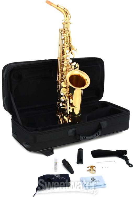 Jupiter JAS1100 Alto Saxophone - Gold Lacquer | Sweetwater