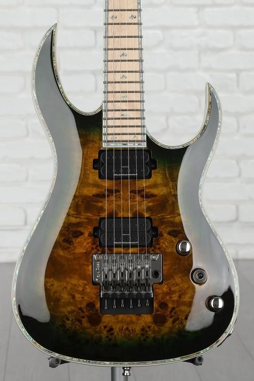 B.C. Rich Shredzilla Z6 Prophecy Exotic Electric Guitar - Reptile Eye