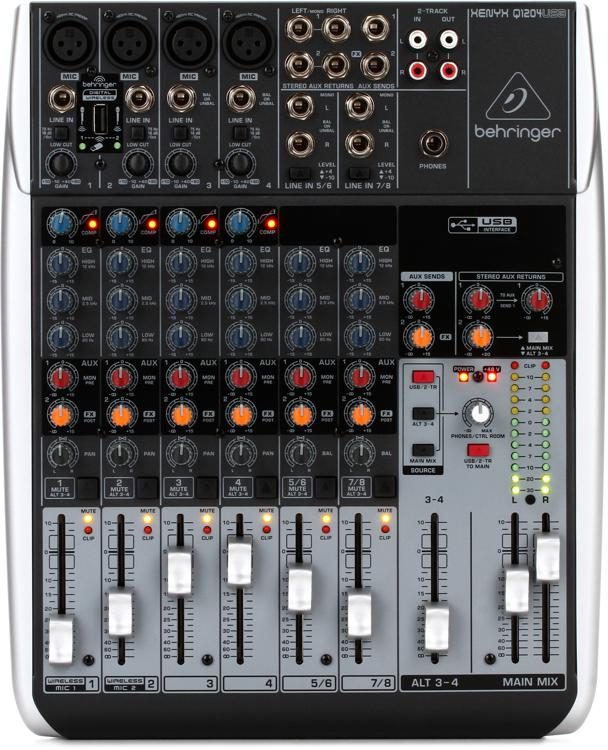 behringer xenyx q502usb audio mixer software