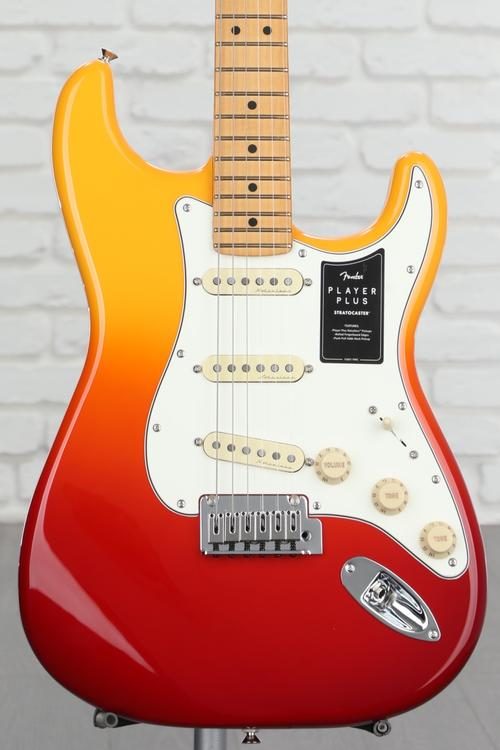 Fender Player Plus Stratocaster Electric Guitar - Tequila Sunrise 