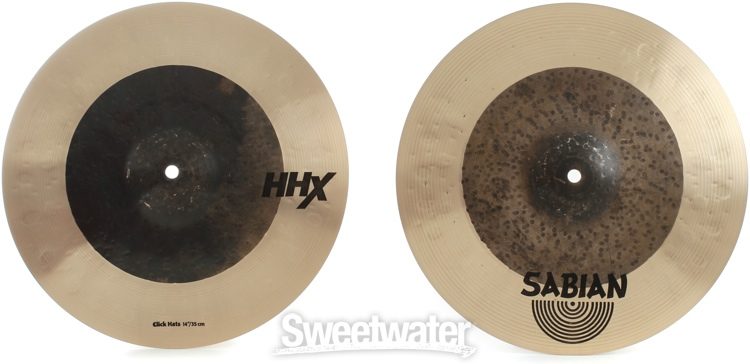 Sabian HHX Click Hi-hat Cymbals - 14