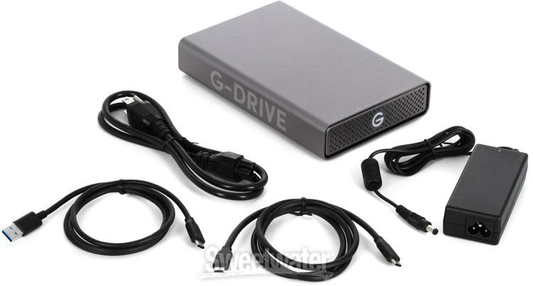 パターン SanDisk Professional 4TB G-DRIVE エンタープライズクラス デスクトップハードドライブ HDD  Ultrastarドライブ 内蔵 USB-C (5Gbps) USB 3.2 Gen SDPH9