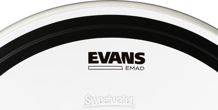 市場 EVANS EMAD バスドラム ドラムヘッド 22インチ