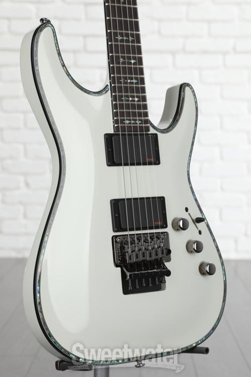 schecter c1 hellraiser white