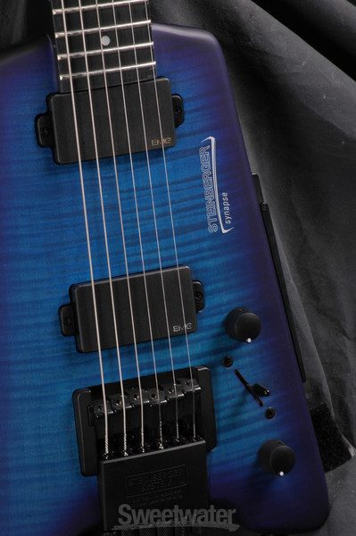 Steinberger SS-2F Custom - Transparent Blue | Sweetwater