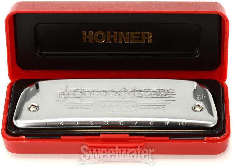 Hohner 542PBX-BF Golden Melody Harmonica Boxed Key of BF