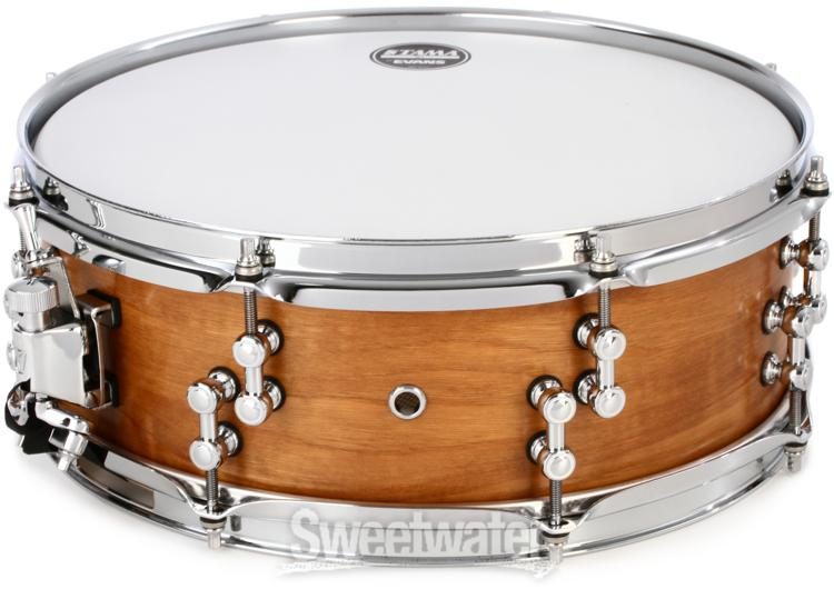 Tama SLP New Vintage Hickory Snare Drum - 5 x 14 inch - Natural