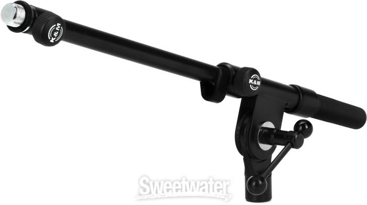 K&M 211/1 Boom Arm - Black | Sweetwater