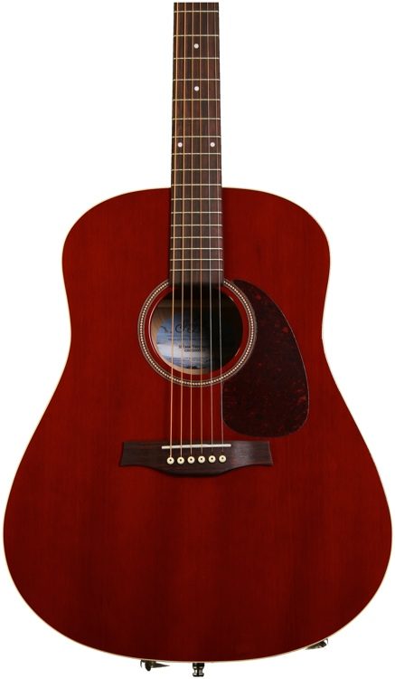 Seagull Guitars S6 Cedar Trans Red GT -Trans Red