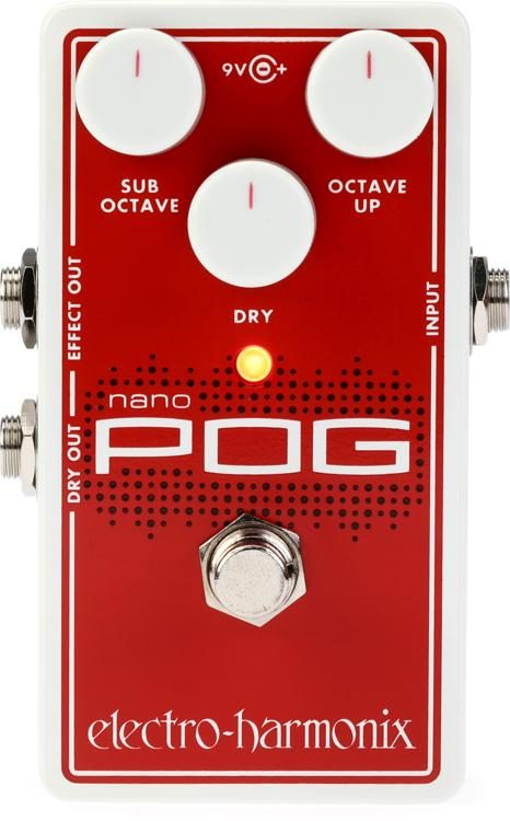 Electro-Harmonix Nano Pog Polyphonic Octave Generator Pedal | Sweetwater